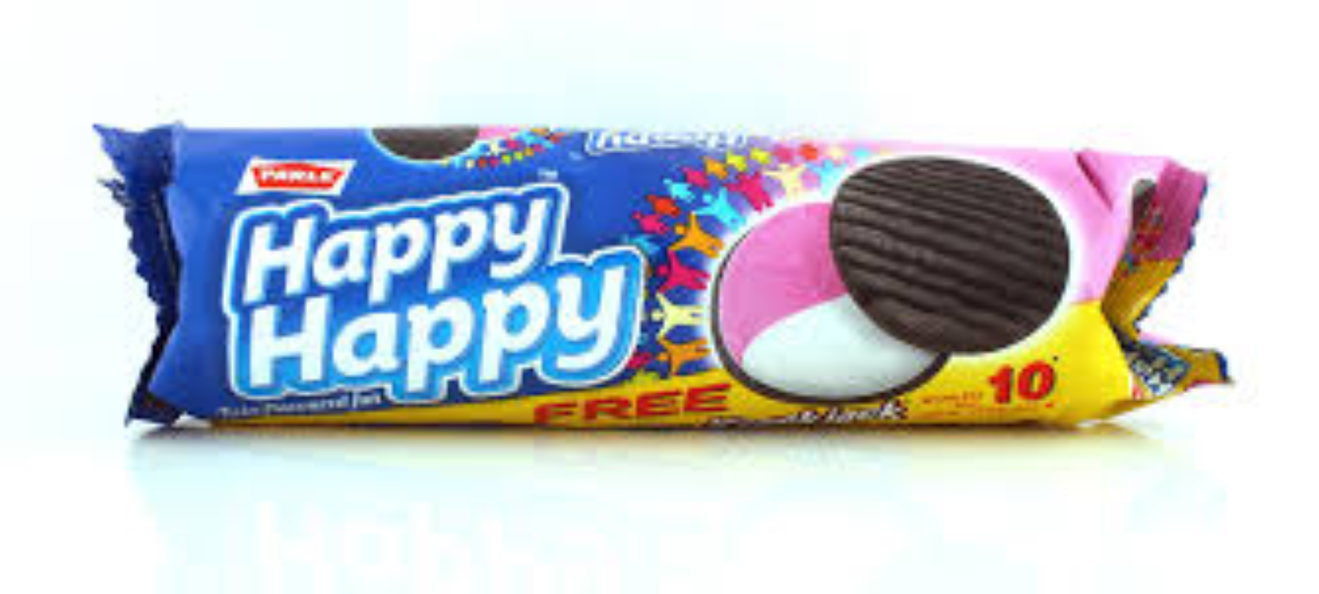 PARLE HAPPY HAPPY DUAL CREAM STRAWBERRY 80G